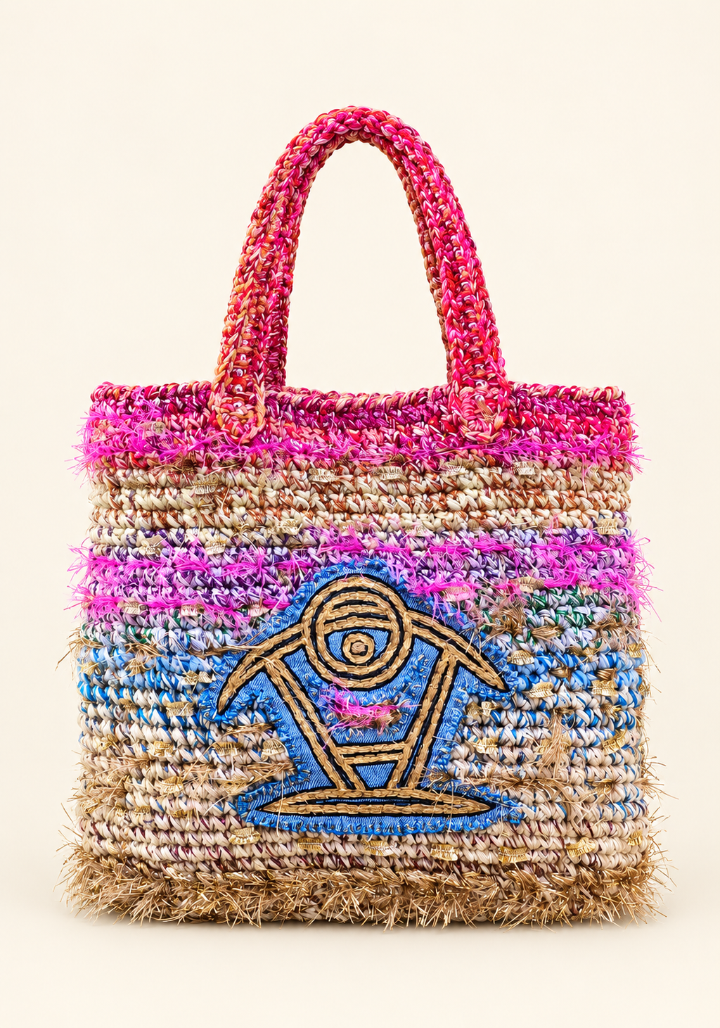 Egipski Talisman — torebka crochet art