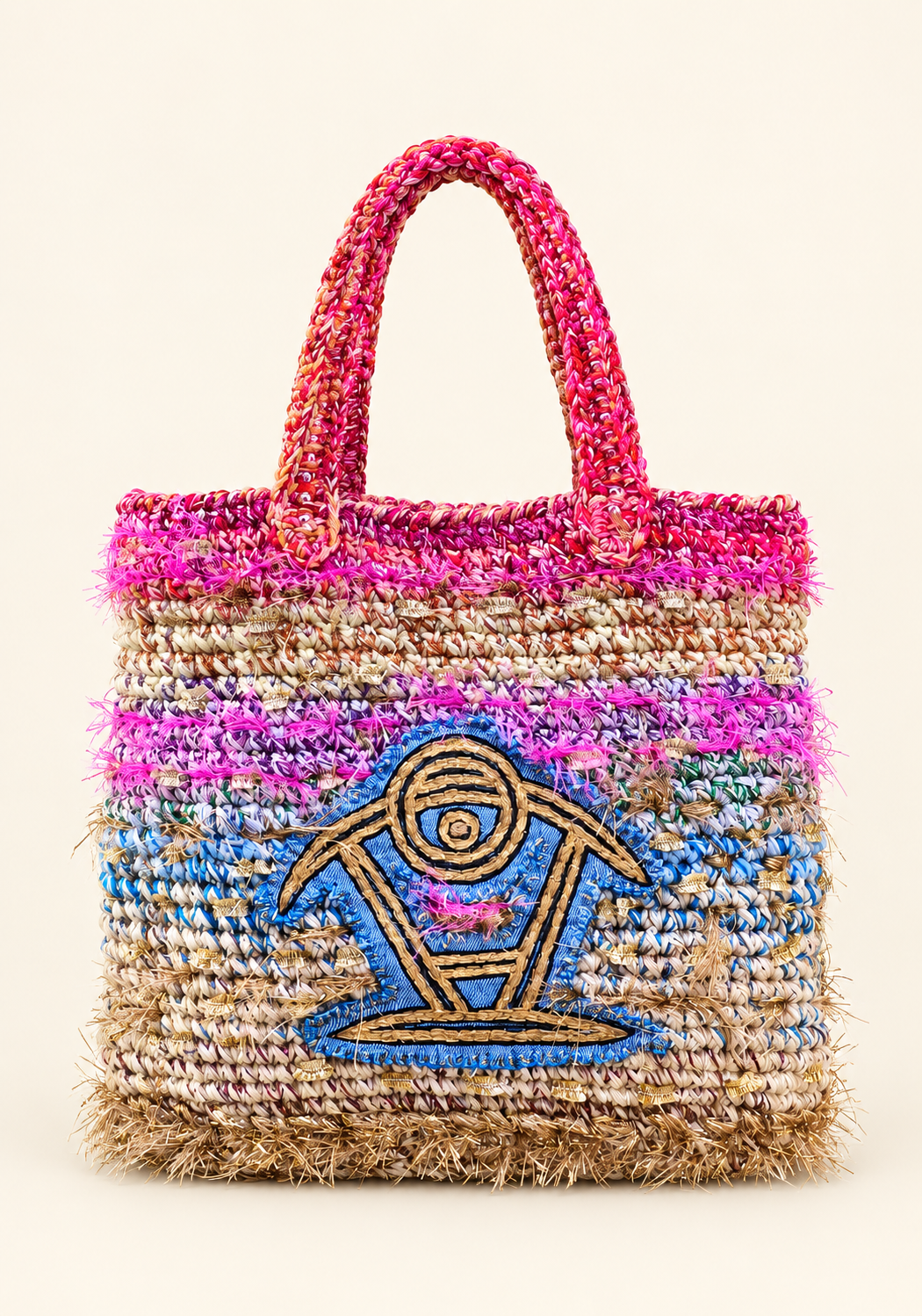 Egipski Talisman — torebka crochet art