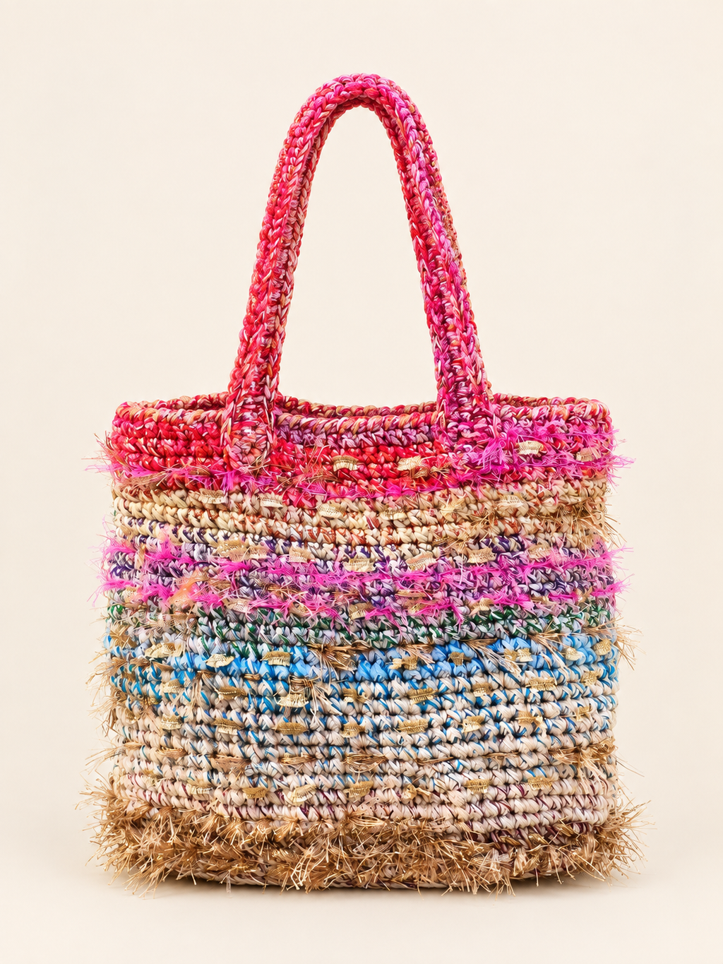 Egipski Talisman — torebka crochet art