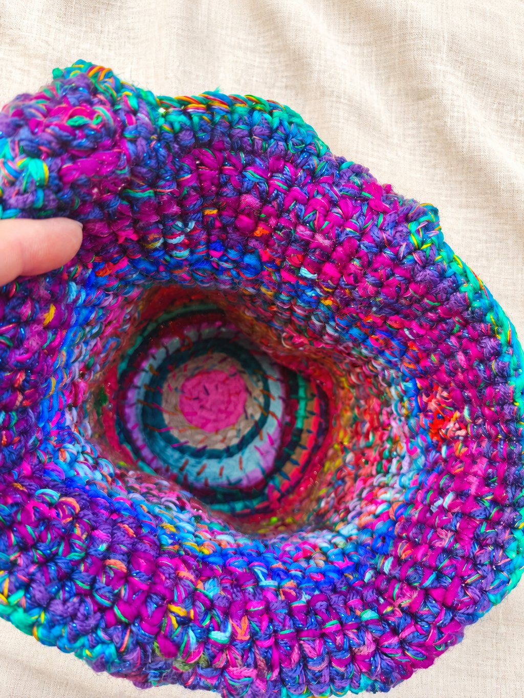 Garden Fantasy — Textile Art Handbag