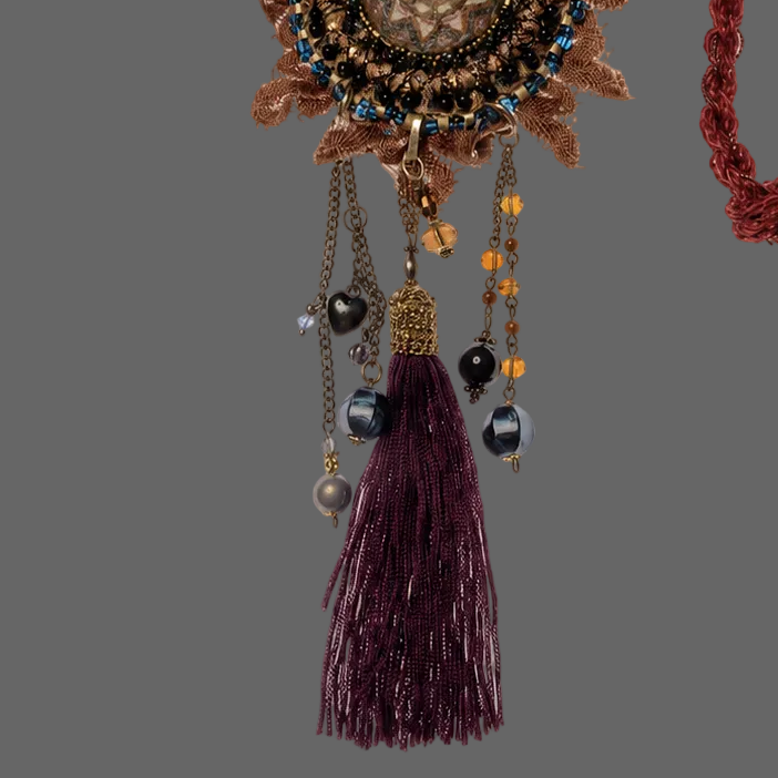 Burgundy Mandala