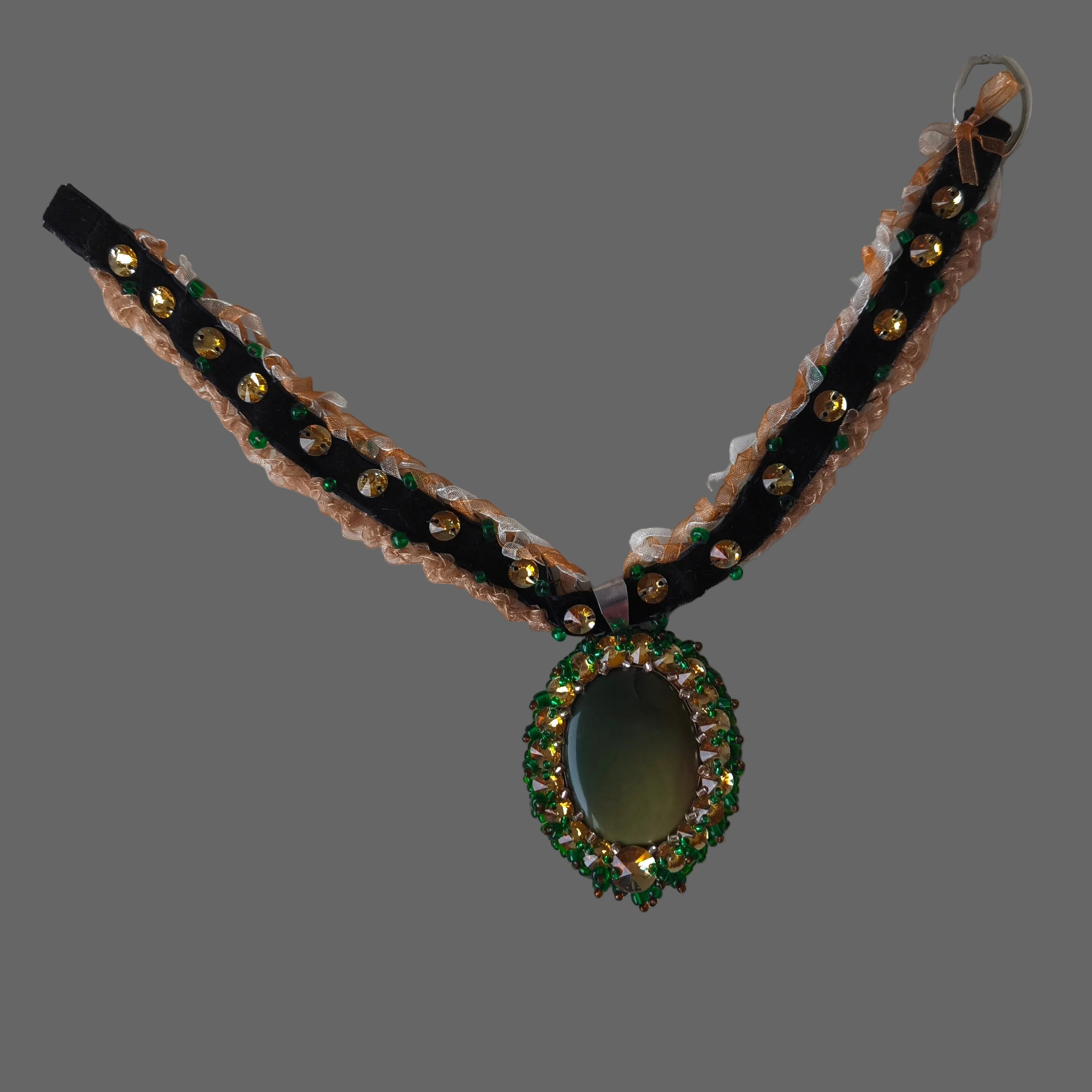 Large green stone