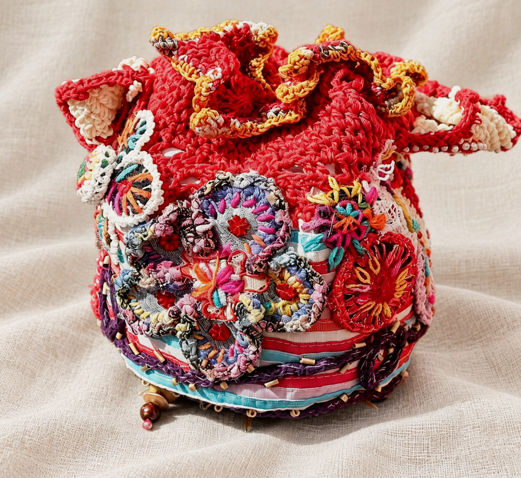 Festival Mosaic — Handmade Art Handbag