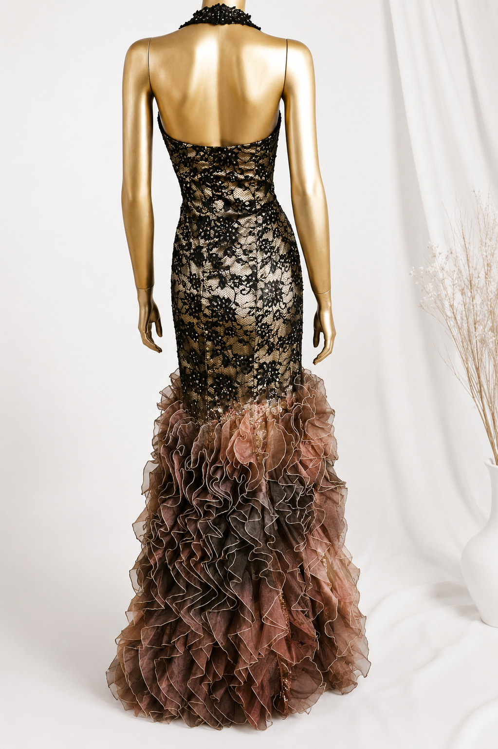 Dusty Rose Mermaid — Upcycled Wedding Gown