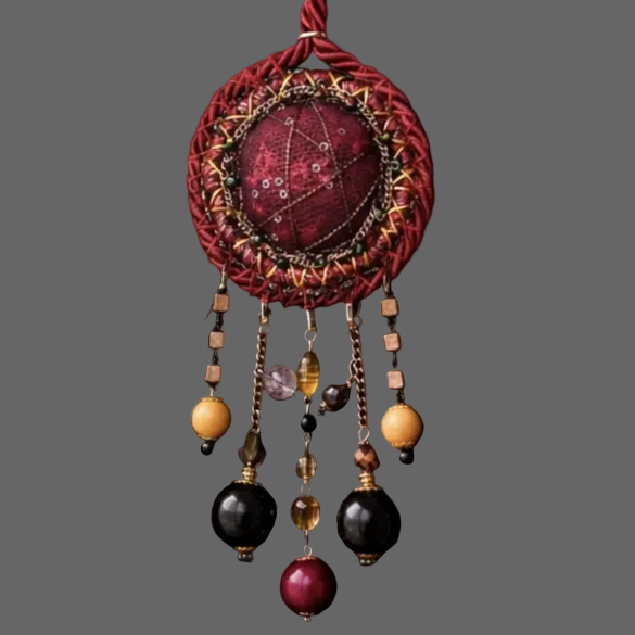 Burgundy Amulet