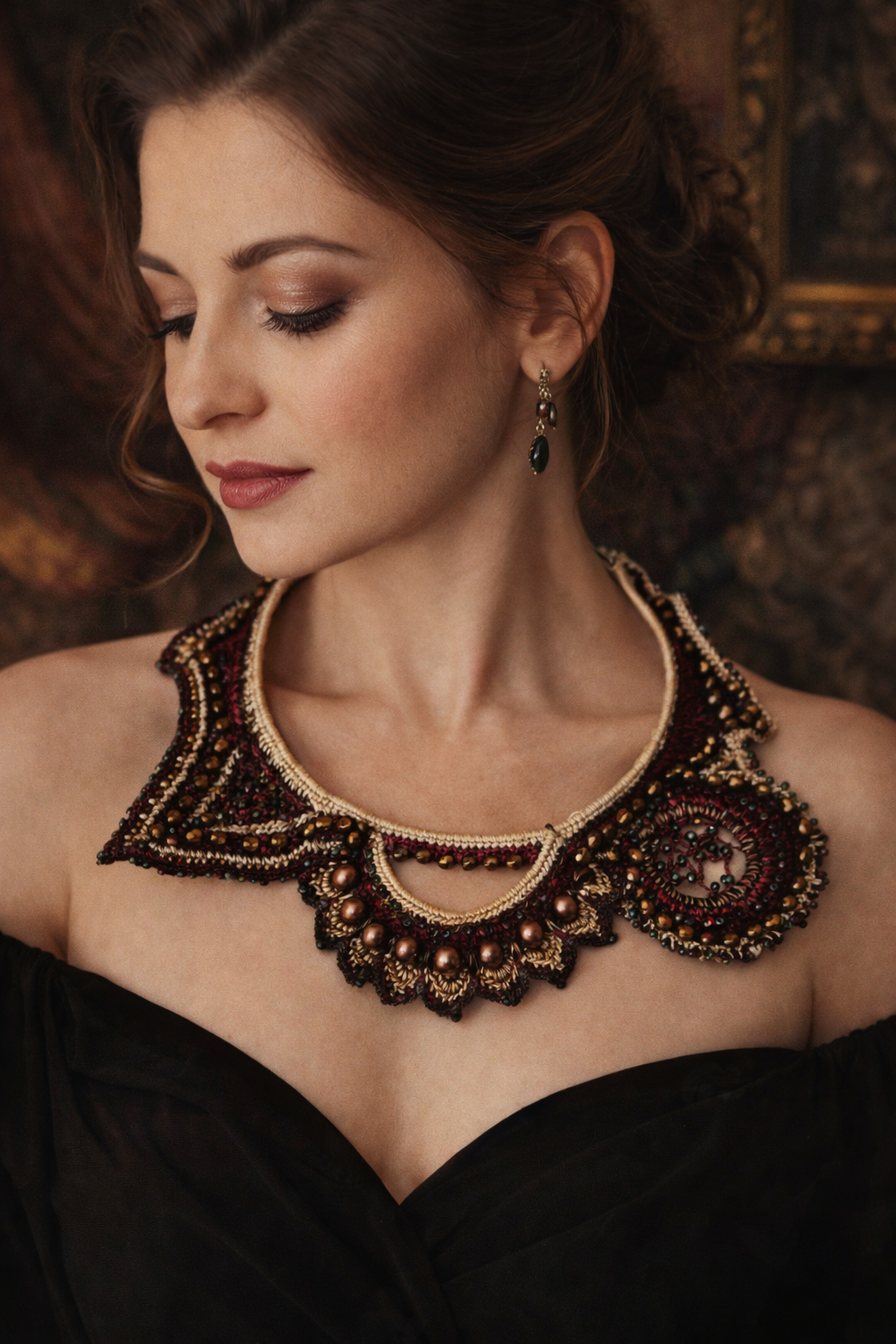 Burgundy Lace