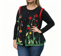 Garden at Night — Artistic Handmade Vest