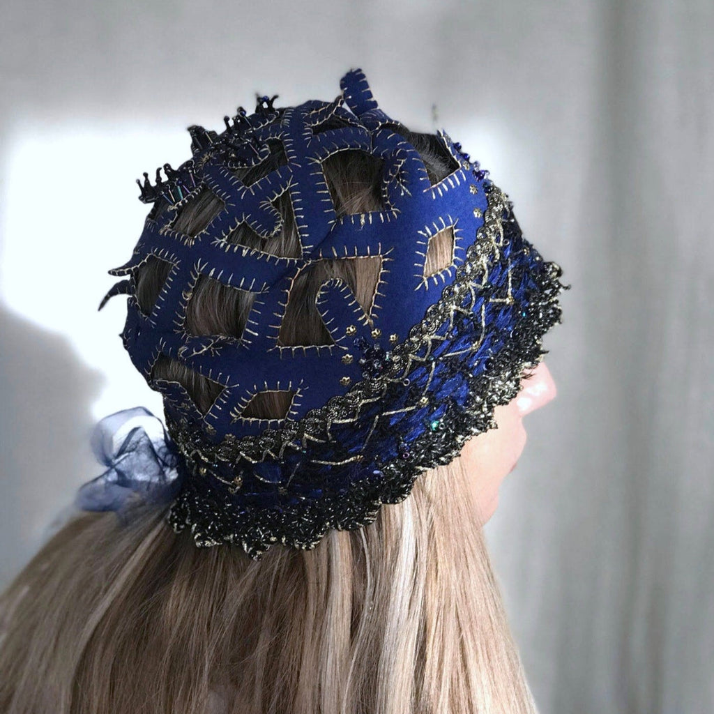 Blue Fantasy — Artistic Headpiece