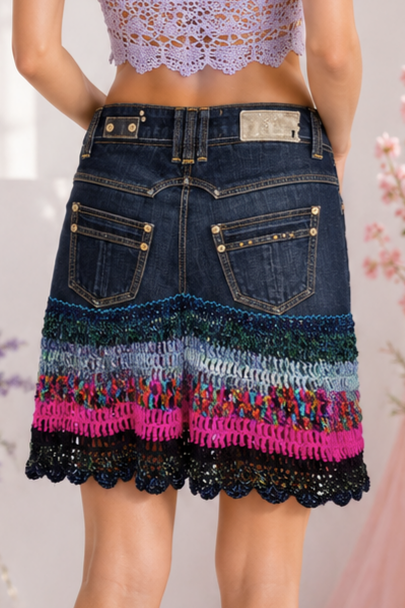 Colourful Rhythm — Artistic River Island Skirt