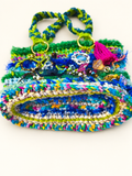 Paradise Amulet — Textile Art Handbag with Charms