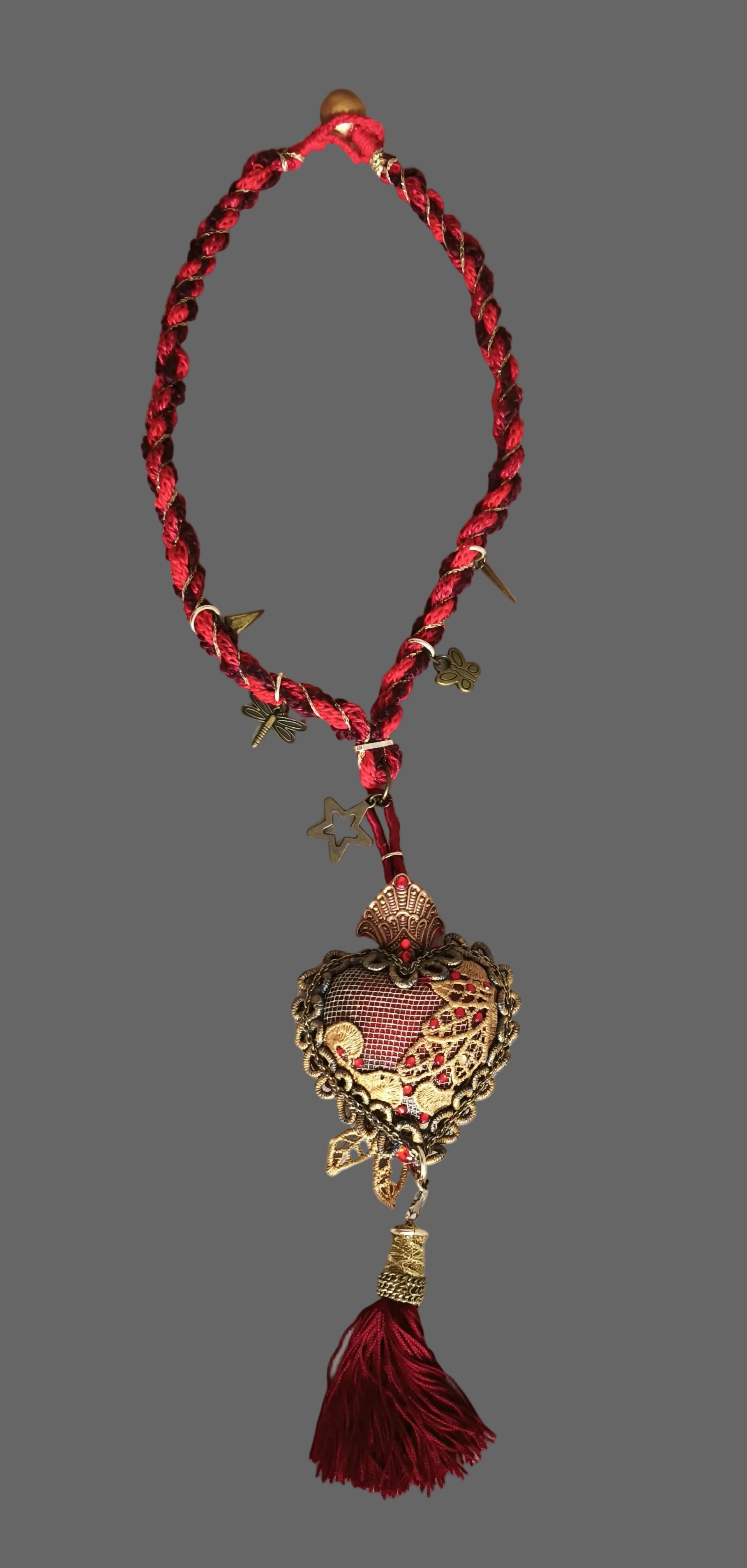 Burgundy Heart