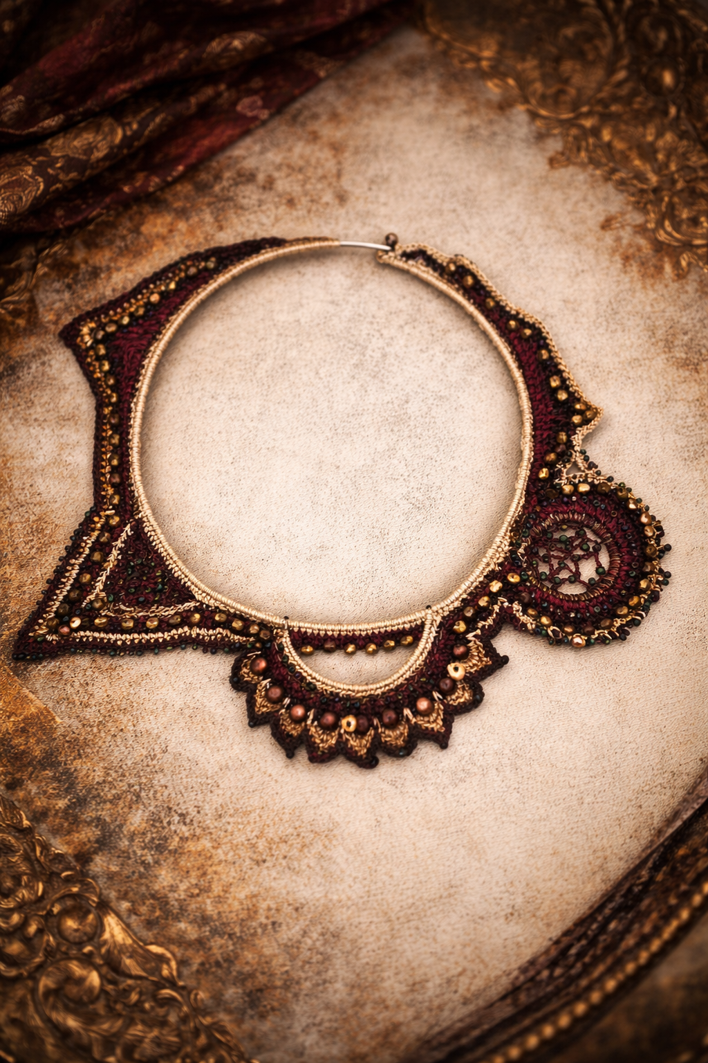 Burgundy Lace