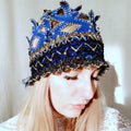 Blue Fantasy — Artistic Headpiece