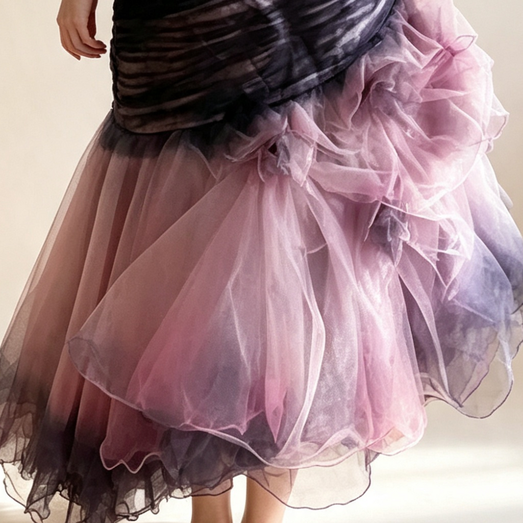Violet Rhapsody — Upcycled Wedding Gown