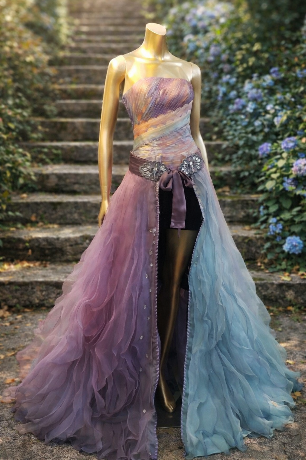 Ombre with Ruffles