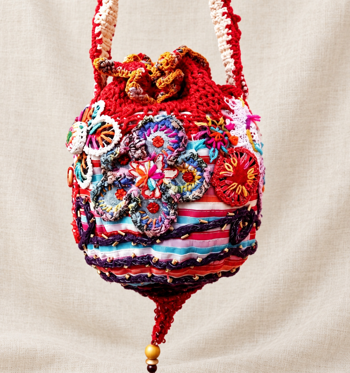 Festival Mosaic — Handmade Art Handbag