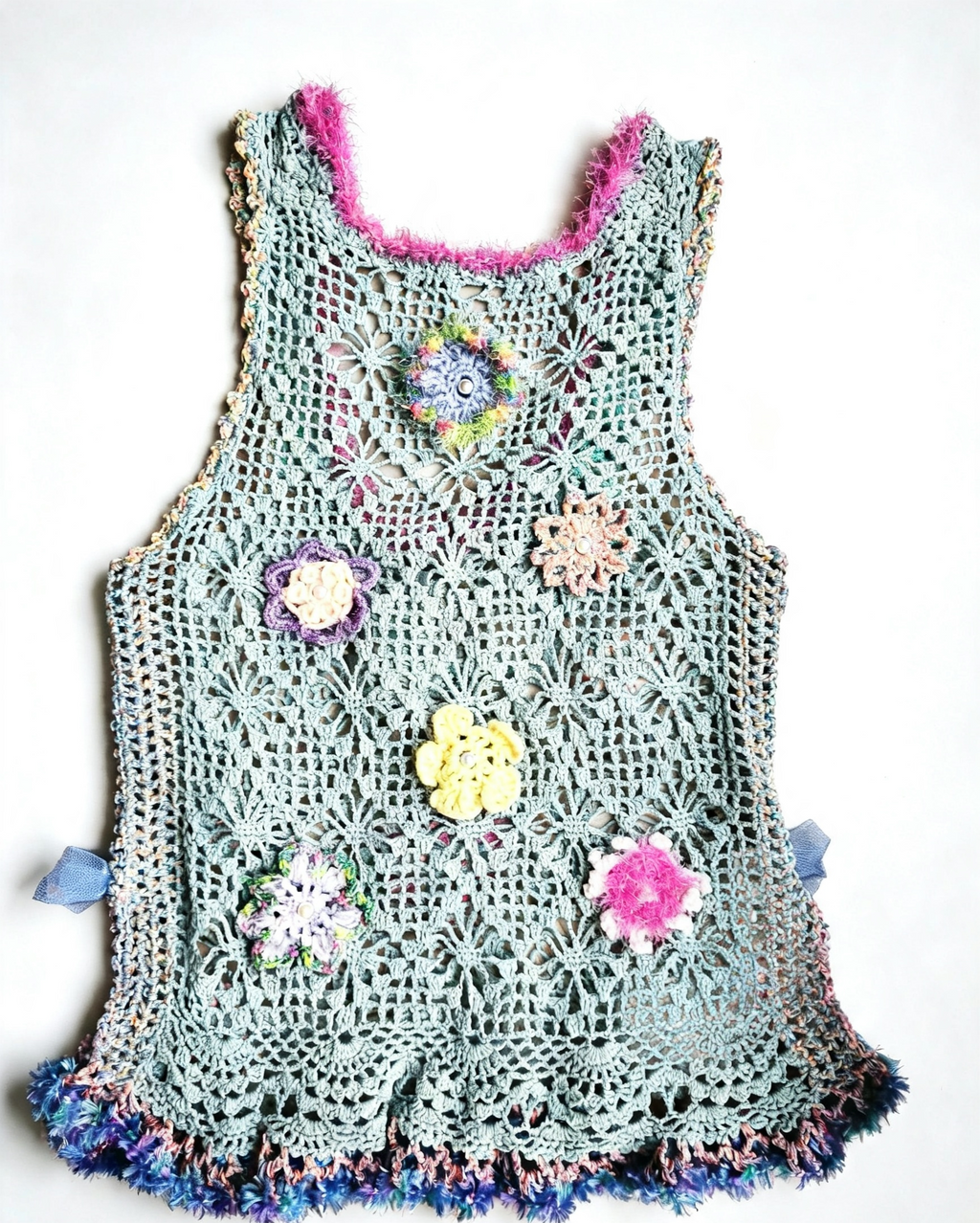 Sea Garden – Artistic Handmade Crochet Top