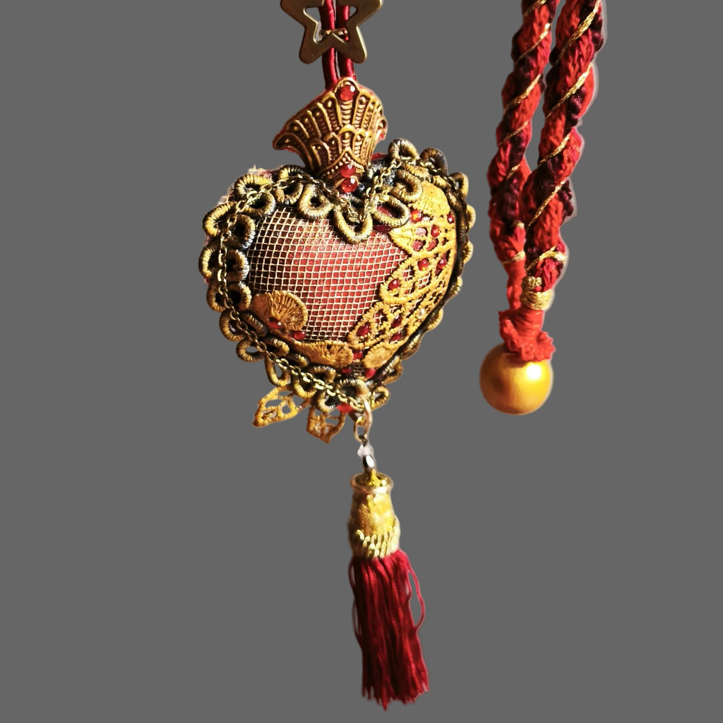 Burgundy Heart