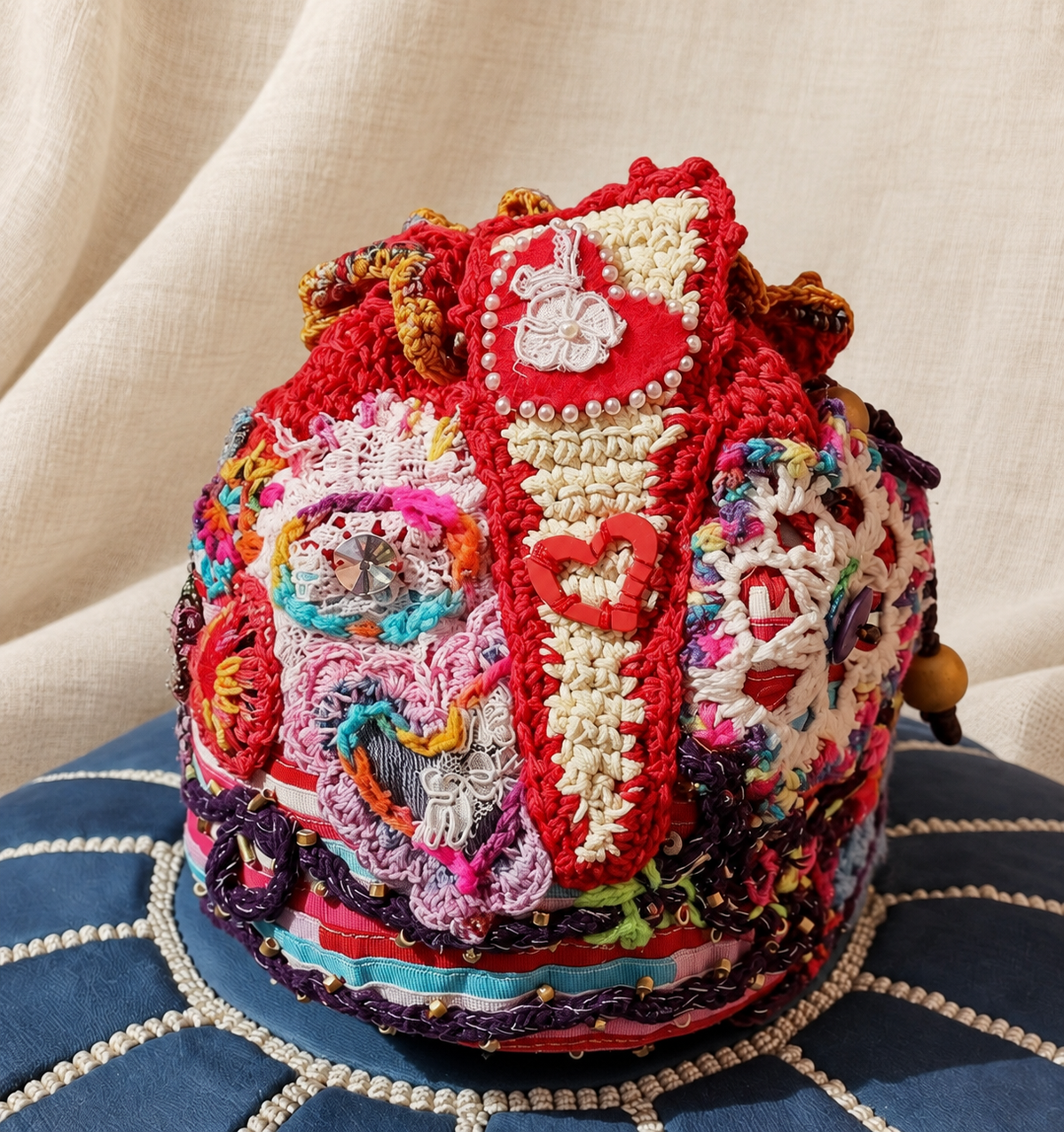 Festival Mosaic — Handmade Art Handbag